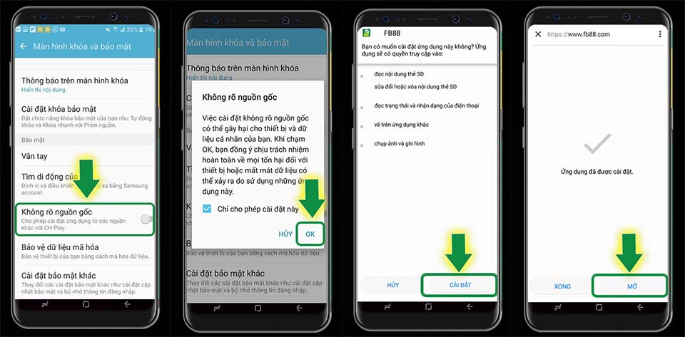 Tải ứng dụng Fb88